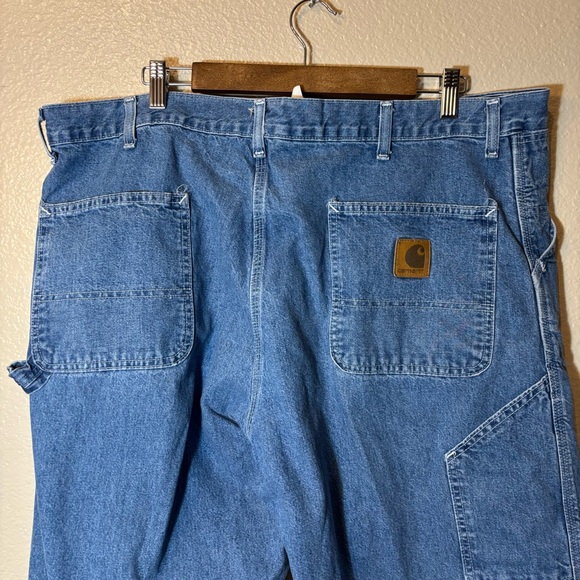 Carhartt Men's Blue Jeans 42x30 - Picture 1 of 7